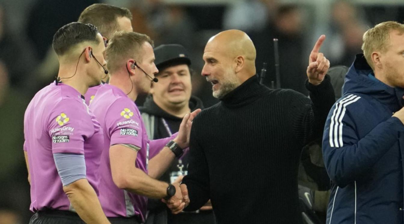 Pep Guardiola Kembali Bertemu Wasit yang Bikin Emosi Jiwa, Duel vs Newcastle Diprediksi Panas!