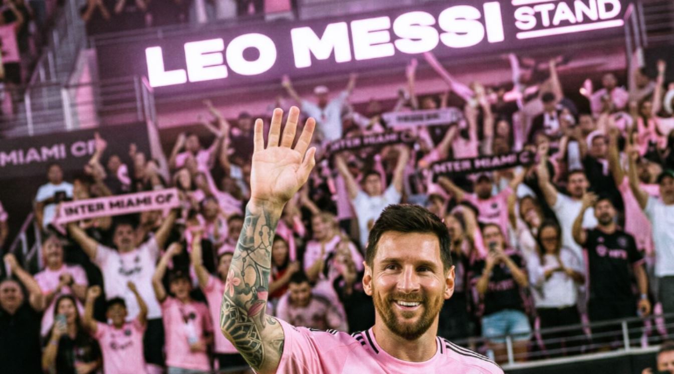Tribun Leo Messi Stand Resmi Hadir di Stadion Baru Inter Miami