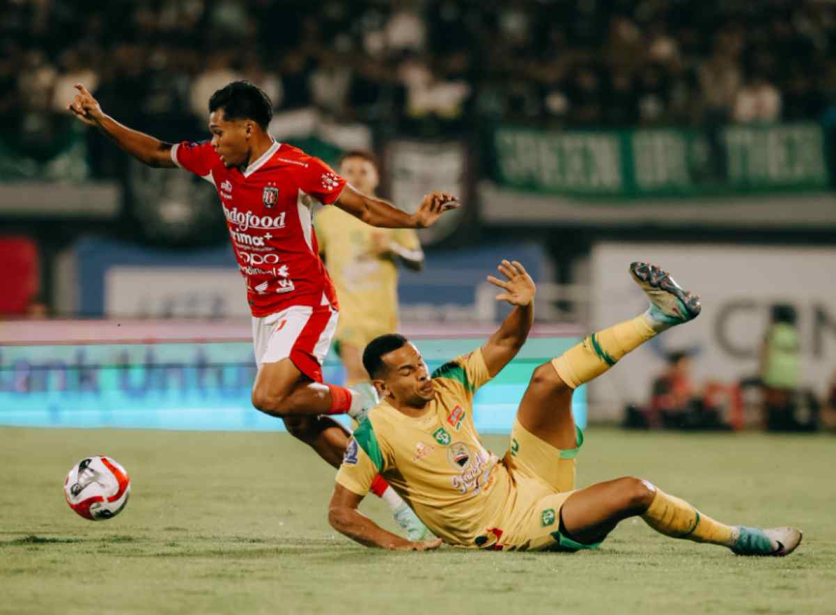Hasil Bali United vs Persebaya Surabaya Skor 1-3: Bajul Ijo Merangsek Naik